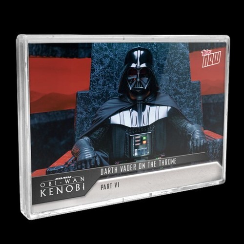 Topps Now Star Wars Obi-Wan Kenobi 5-Card Pack Part 6 Darth Vader Plus Patch - Picture 2 of 7
