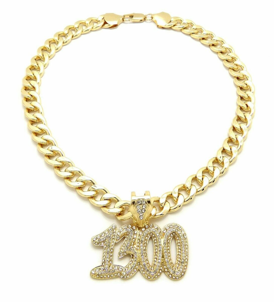 Gold Iced Polo-G 1300 Pendant 11mm/18 Gold Iced Polo-G 1300 Pendant 11mm/18