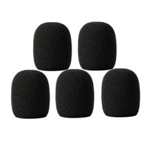 5 Pack Microphone Windscreen Cover for Shure BETA 58A Vocal Microphone Black