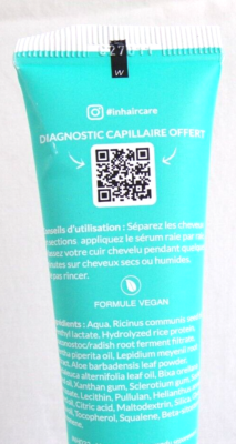 Sérum Capillaire IN HAIRCARE Boost & Scalp 30ml – Stimule Et Détoxifie, Vegan