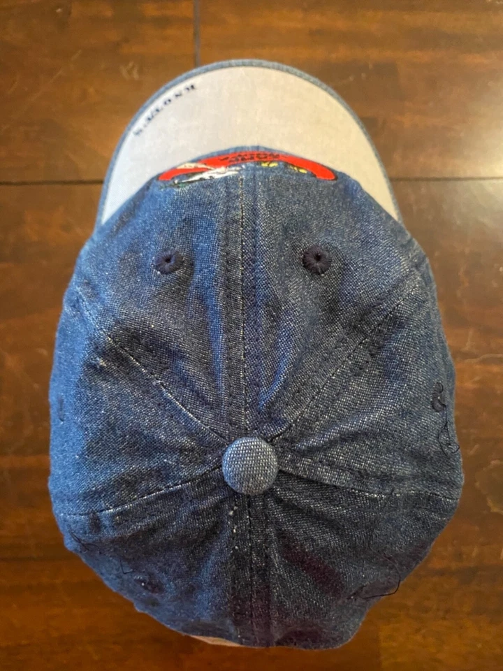 SOMBRERO BORDADO VINTAGE KNOTT’S CAMP SNOOPY (YOUTH OS) CHAMBRAY USADO  Foto 4 de 4