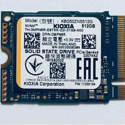 Toshiba KIOXIA BG5 512GB 256GB N M.2 2230 SSD For Surface Pro 7+ 8 Steam  Deck | eBay