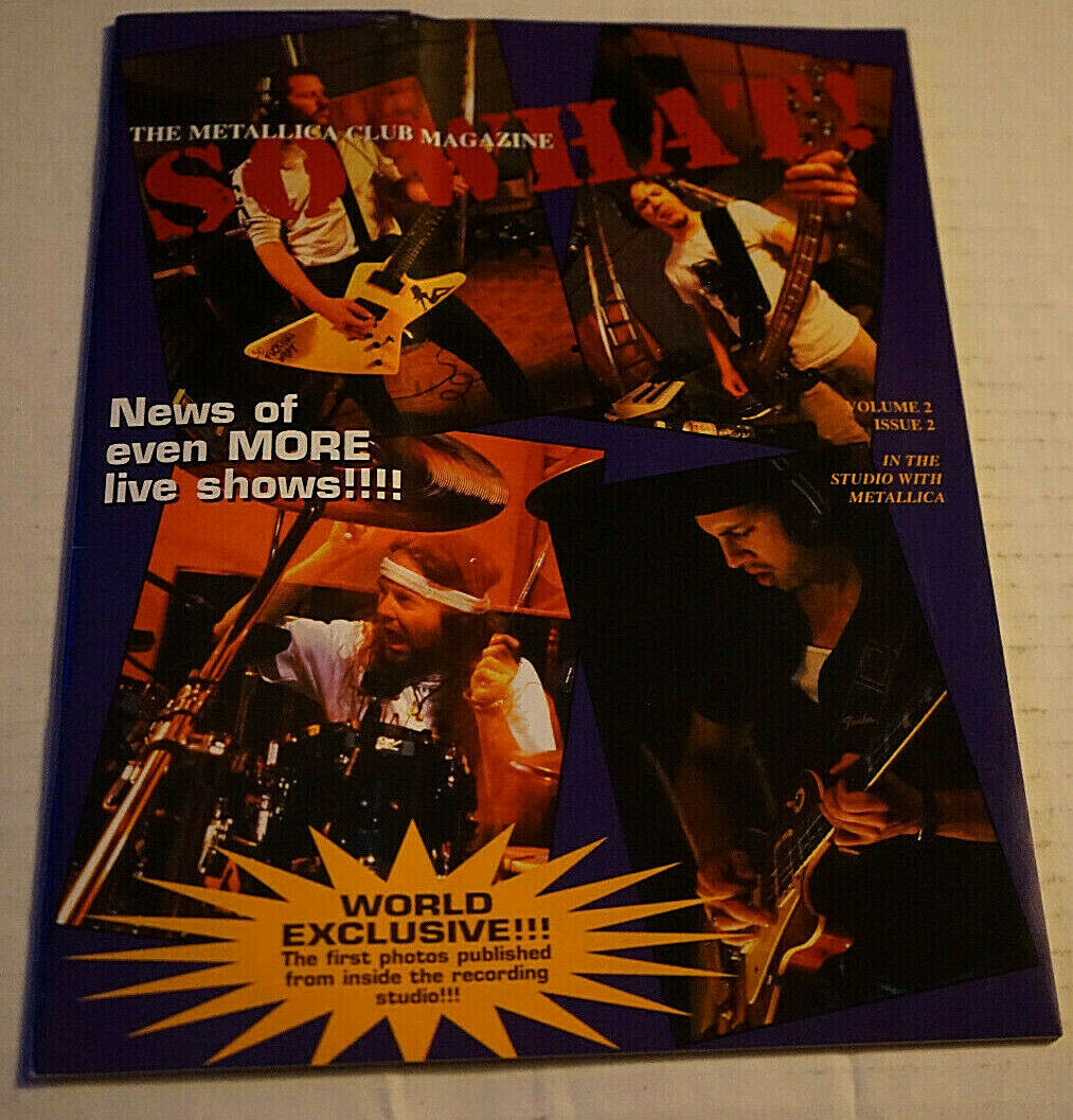 LLICA SO WHAT! メタリカ FC 会報誌 18冊 Metallica So What Magazine | eBay