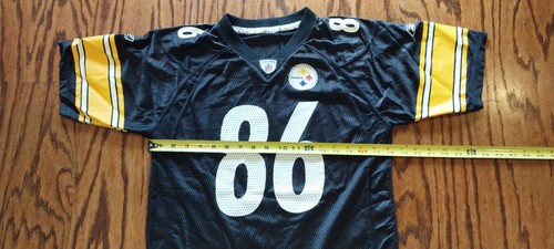 Maglia Hines Ward #86 Pittsburgh Steelers Reebok Large NFL Youth - Foto 5 di 6