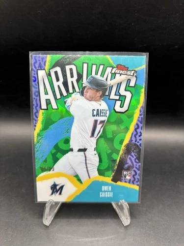 2026 Topps Finest Owen Caissie Green (RAW)