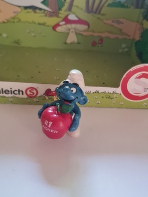 Schlumpf Schlümpfe -  roter Apfel teacher #1