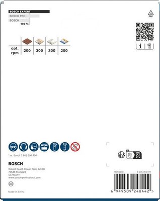 Bosch EXPERT Construction Material Power Change Plus Lochsäge, 127 x 60 mm