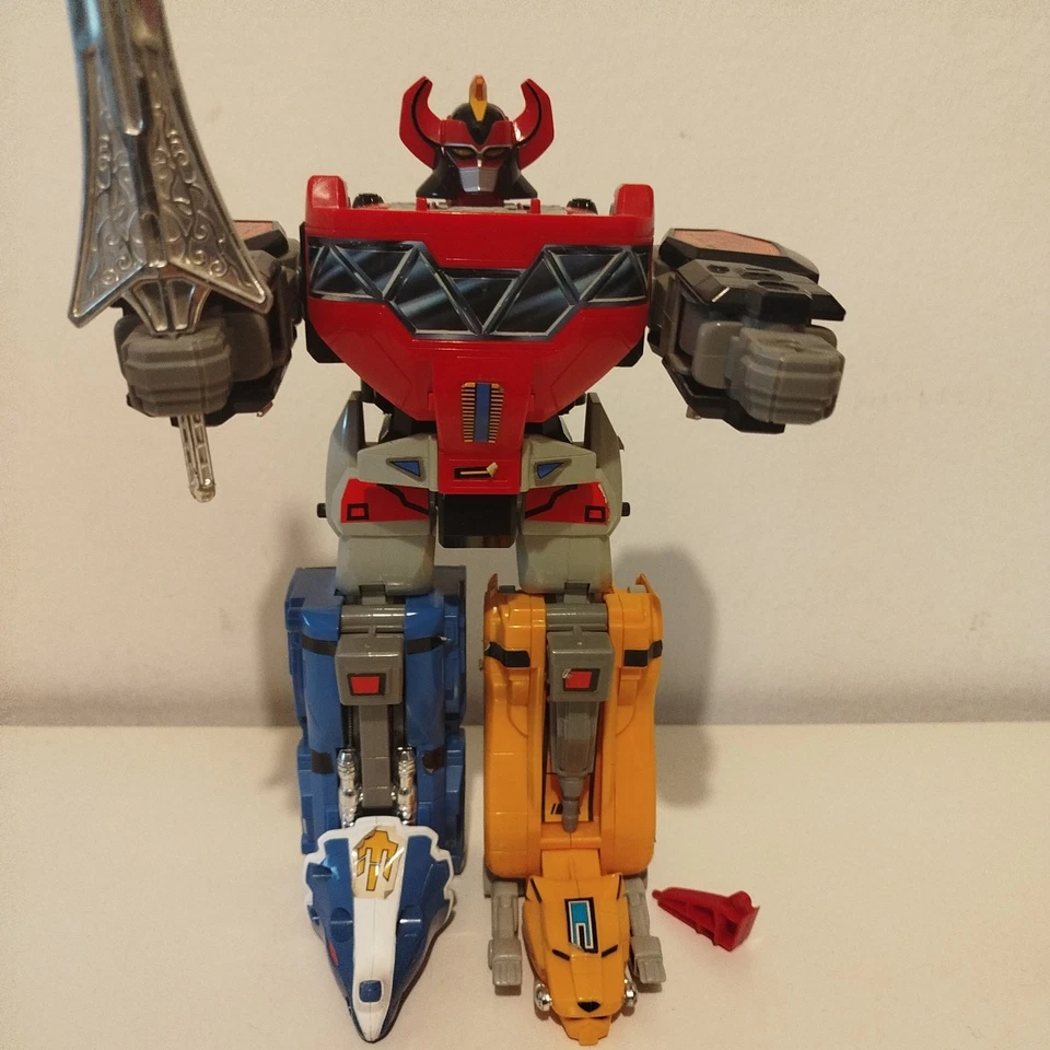 Megazord Dino  - Power Rangers Mighty Morphin - 1991 BANDAI Robot - Immagine 2 di 4