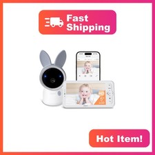 ARENTI Baby Monitor A4 Kit 5'' Display White