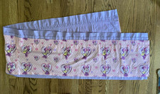 Disney Minnie Mouse Curtain Valance 84"x15" Homemade Preowned