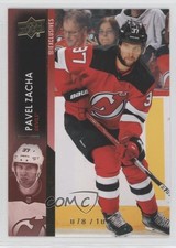 2021-22 Upper Deck Series 2 UD Exclusives 78/100 Pavel Zacha #361 a3q
