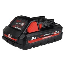 Milwaukee M18HB3 18V 3.0Ah RedLithium-Ion High Output Battery 4932471069