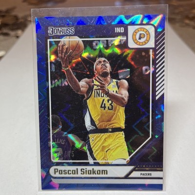 2024-25 Panini Donruss - #99 Pascal Siakam Blue Explosion /45 Indiana Pacers