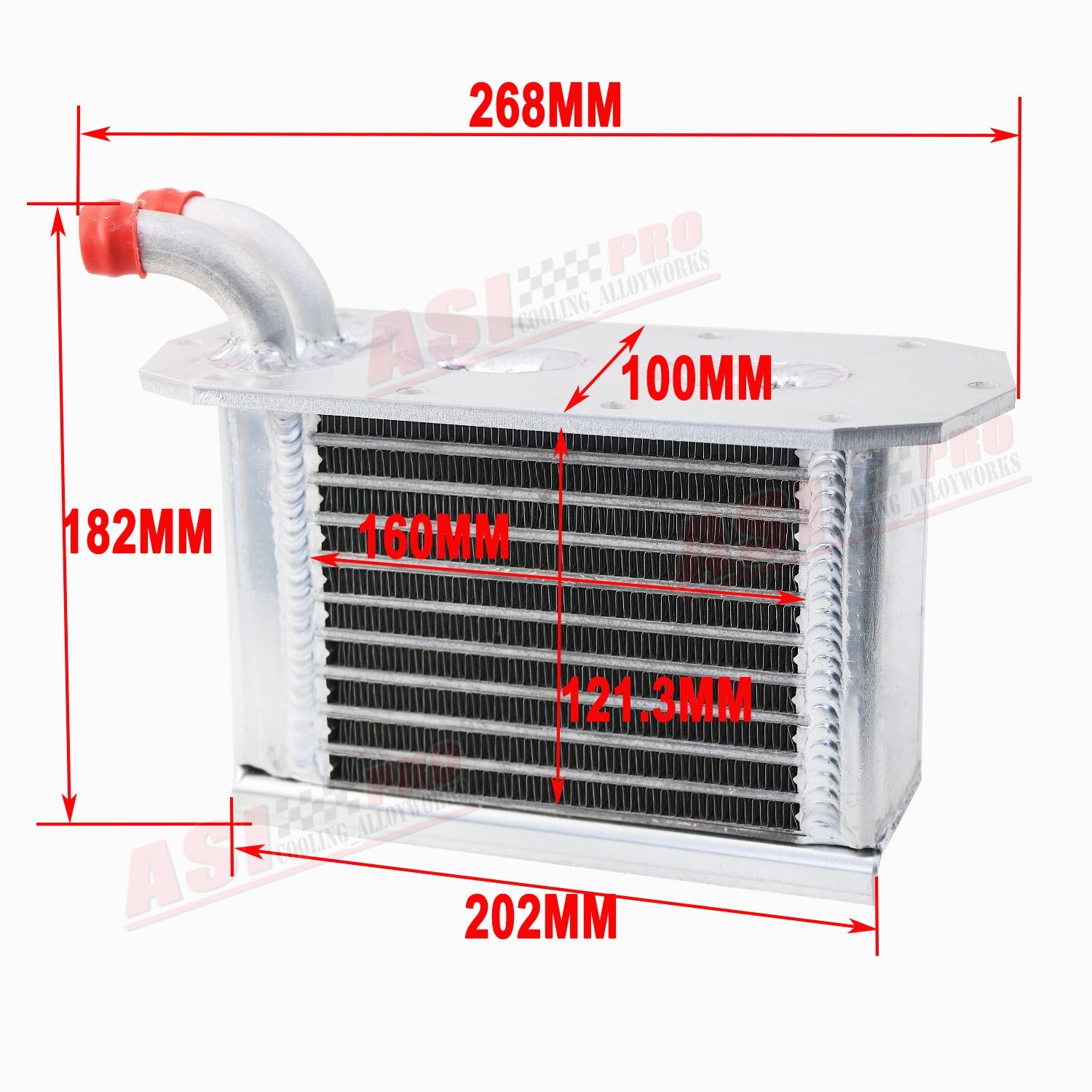 #1240930 FIT 16-22 POLARIS RZR XP TURBO 4 S S4 UPGRADED INTERCOOLER REPLACEMENT