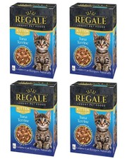 REGALE LUXURY KITTEN AGE 0-1 YEAR FOOD TUNA TERRINE 24x Pouches