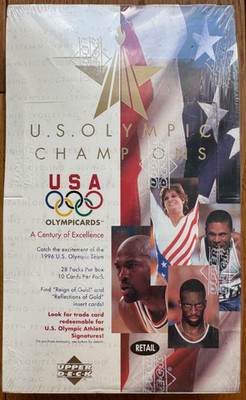 1996 Upper Deck USA Olympic Champions factory sealed box /US Basketball & more 1