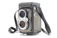 [Exc+5 w/Strap] Yashica D TLR 6x6 Film Camera Yashikor 80mm f3.5 Lens From JAPAN