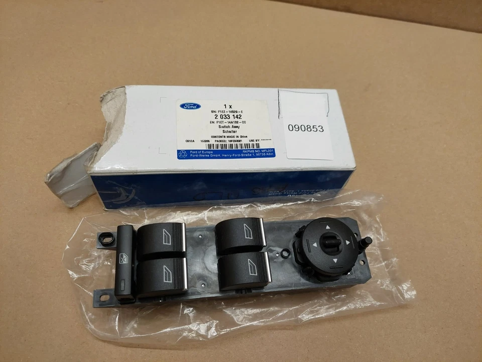 Ford Focus MK3 Front Right Side Door Window Switch 2033142 2011-2018 Genuine NEW - Image 2 of 4