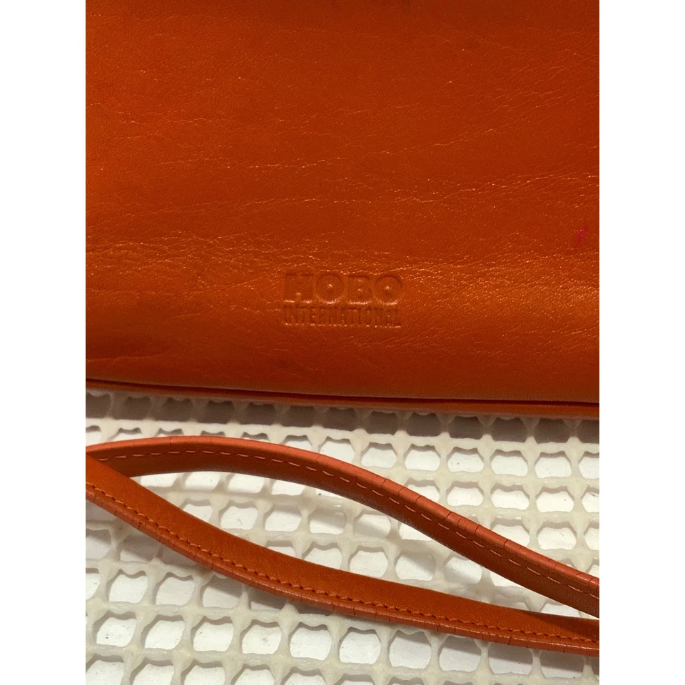 Bolso Bandolera Hobo International Cuero Mandarina Naranja Foto 3 de 4