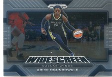 2022 Panini Prizm WNBA ARIKE OGUNBOWALE #9 WIDESCREEN Insert WINGS