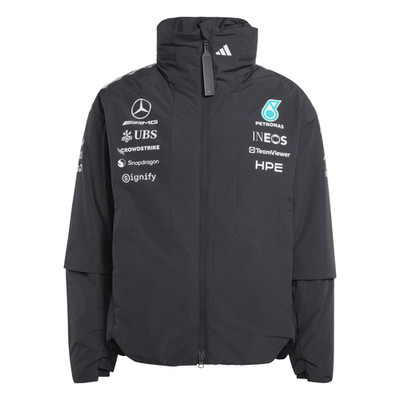 Herren Jacke 2026 Mercedes-AMG F1 Regular Fit schwarz Größe S-XXL Adidas 