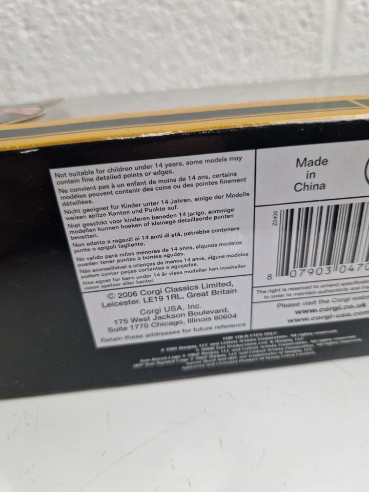 CORGI 007 The Director's Cut Lotus Esprit Turbo For Your Eyes Only Red Boxed. - Image 4 of 4