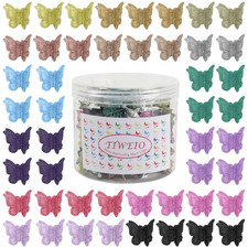 Butterfly Hair Clips Pastel Hair Clips for , 50 Pcs Small Hair Claw Clips Mini H