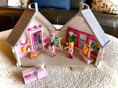 ~ Playmobil Take Along Fashion Store City Life Boutique ~ Near Complete Set 9113