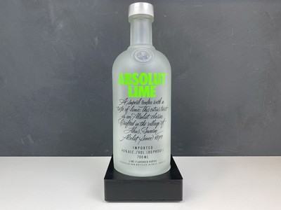 [leer] Absolut Vodka Lime 0,7L Flavor Flasche