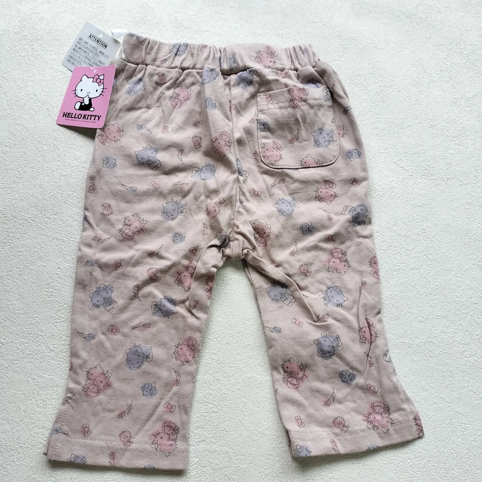 Pantalones deportivos Sanrio Hello Kitty para bebé niña talla 18-24M/90 cm con patrón nuevo con etiquetas Foto 2 de 4