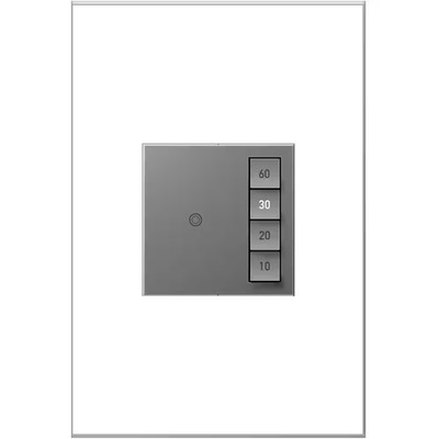 Adorne Sensa 15 Amp 60, 40, 20, 10 Minute Single-Pole/3-Way Indoor Countdown Tim