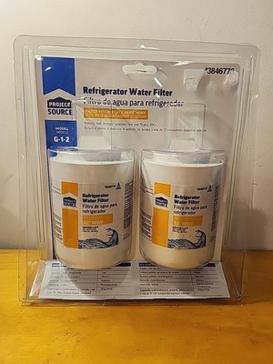 2-Pack Refrigerator Water Filter #3846776 G-1-2 Fits GE MWF - Project Source