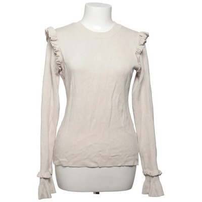 Studio Studio, Strickpullover, Größe: L, Beige, Einfarbig, Feinstrick #UvR