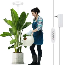 Grow Light for Indoor Plants, 7.9" Full Spectrum LED Plant Grow Light, Height