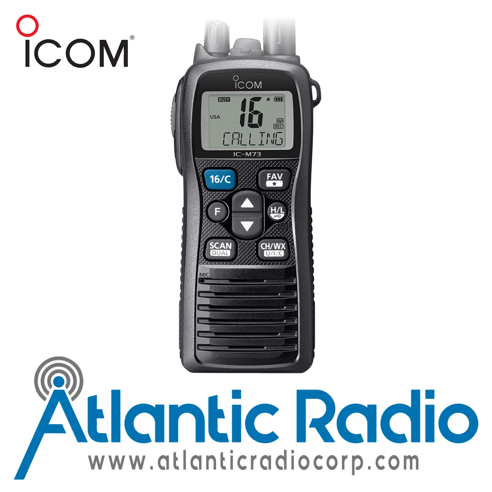 Icom IC-M73 VHF Radio - Thumbnail 5