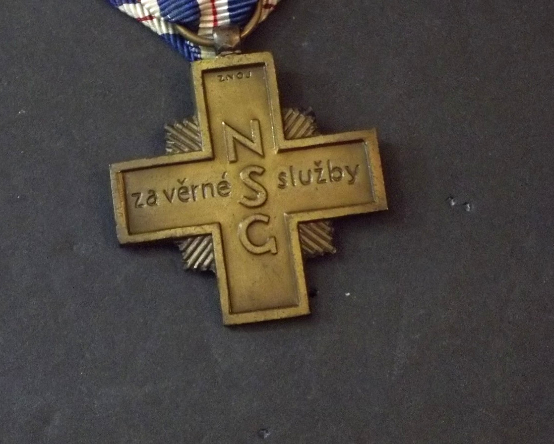 Czechoslovakia FOUR Original National Guard Medals WW1 Full Size Original