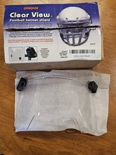 **New Unique Sports Clear View SHIELD Football Helmet Eye Shield FREE SHIPPING!