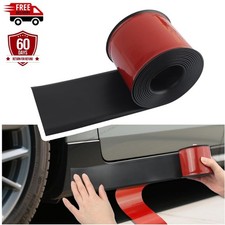 Universal Side Skirts for Cars 16.4 ft x 3.15 in Self Adhesive Car Bumper Guard