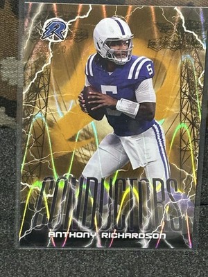 Anthony Richardson Conductors Gold 33/50 – 2025 Topps Resurgence – Colts QB