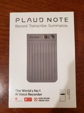 Plaud Note AI Voice Recorder & Note Taker Bluetooth W/Magnetic Case 64GB (Black)