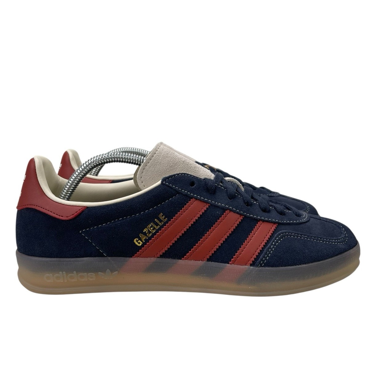 adidas Gazelle Indoor Mens Shoes Size 8 Color: Ink/Preloved Ruby