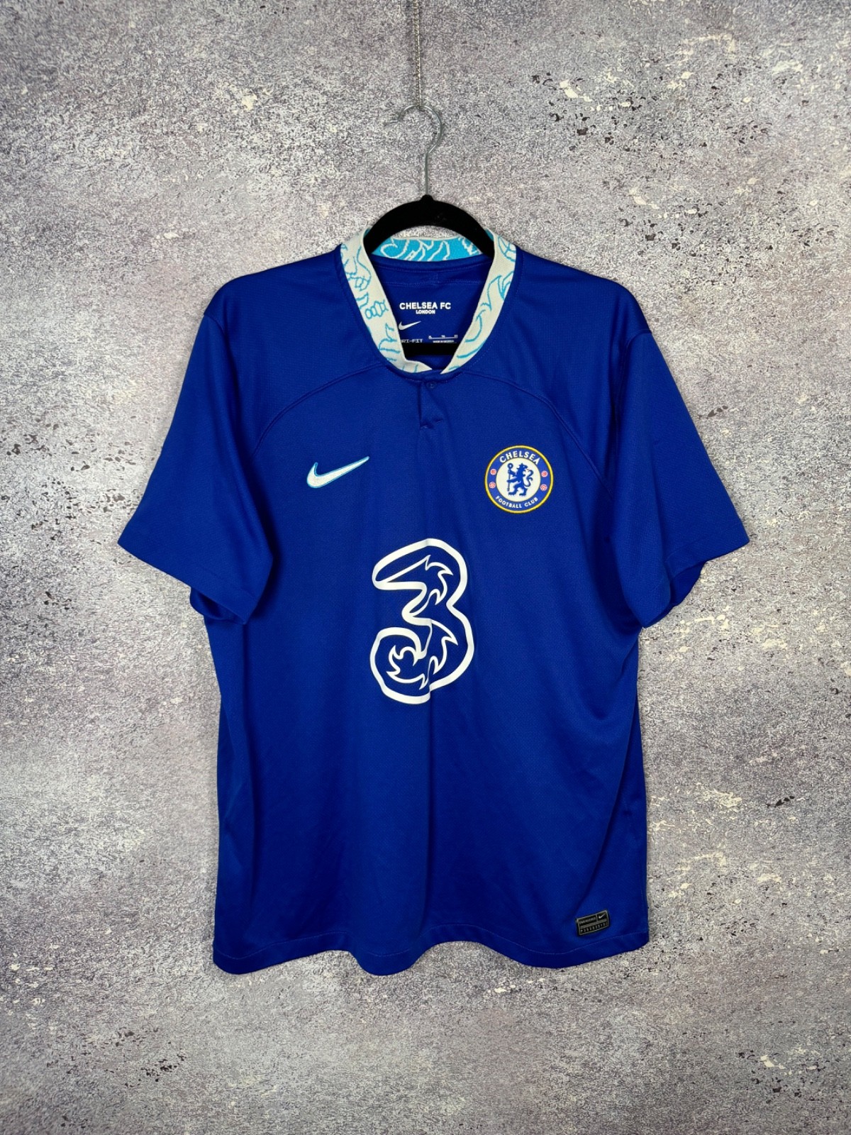Vintage Chelsea 2022/23 Home Nike Soccer Jersey Blokcore LC Winners XL Size