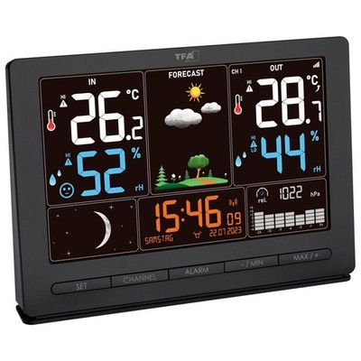 TFA 35.1118.01 schwarz SEASON Funk-Wetterstation Wetterstation
