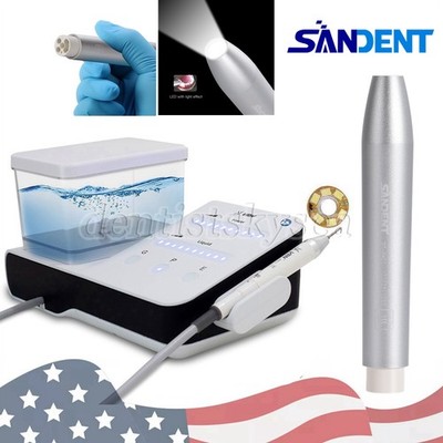 VRN Dental Ultrasonic Piezo Scaler Bottle Fit EMS Woodpecker Metal LED Handpiece