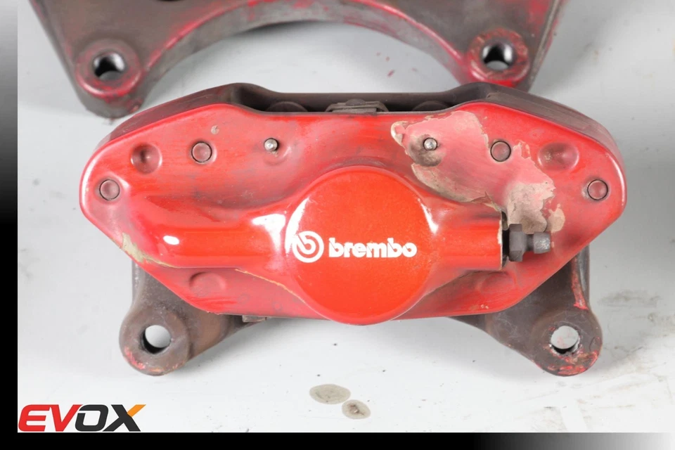 08-15 JUEGO PINZAS FRENO DELANTERAS MITSUBISHI LANCER EVOLUTION EVO X BREMBO Foto 4 de 4