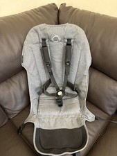 Bugaboo Sedile Buffalo Tessuto, Classico Grigio Melange. Imbracatura comfort 5 punti.  