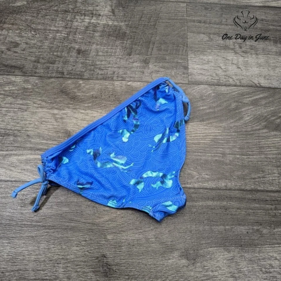 Parte inferior de bikini Arizona Jean Co para niña con estampado de sirena talla 7 Foto 3 de 3