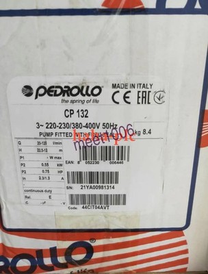 1PCS NEW  Pedrollo CP132  original imported Pedrollo Pump Model  CP132/m