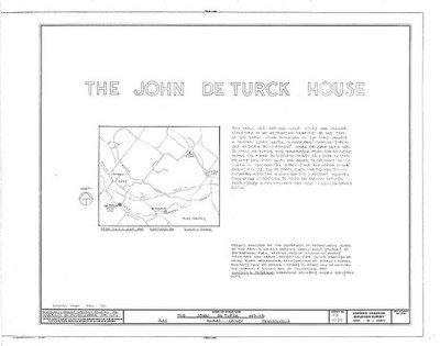 Photo:Oley PA John De Turck House 1900s Historic American Buildings Survey