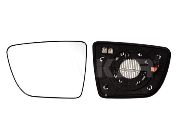 Alkar Spiegelglas AußEnspiegel 6431661 FüR YN KIA Venga Beheizbar Konvex Crdi-image
